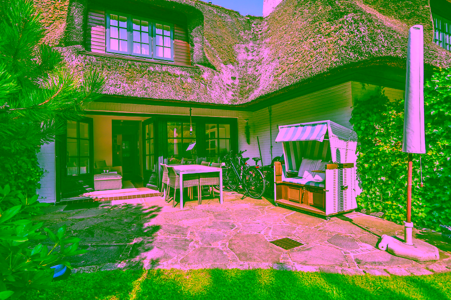 Titelbild - Schnuckelige Erdgeschosswohnung unter Reet im schönen Keitum