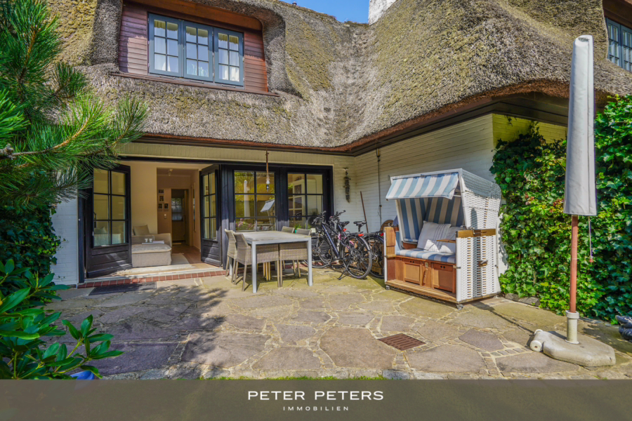 Titelbild - Schnuckelige Erdgeschosswohnung unter Reet im schönen Keitum