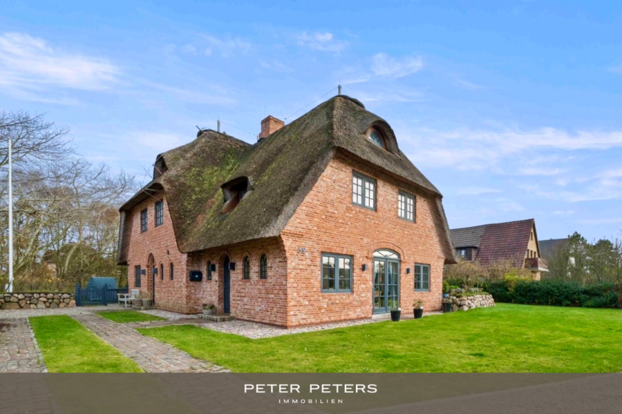 Titelbild - Genehmigtes Ferienhaus mit großem Garten in List