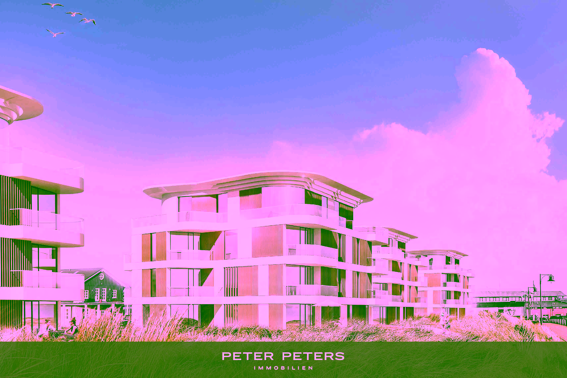 Traumhafte 2-Zimmer Wohnung mit Meerblick - Titelbild (18365)