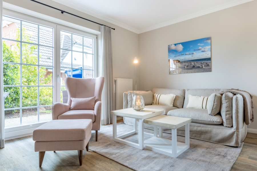 Bild - Schöne 3-Zimmer-Erdgeschosswohnung in nördlicher Lage von Westerland