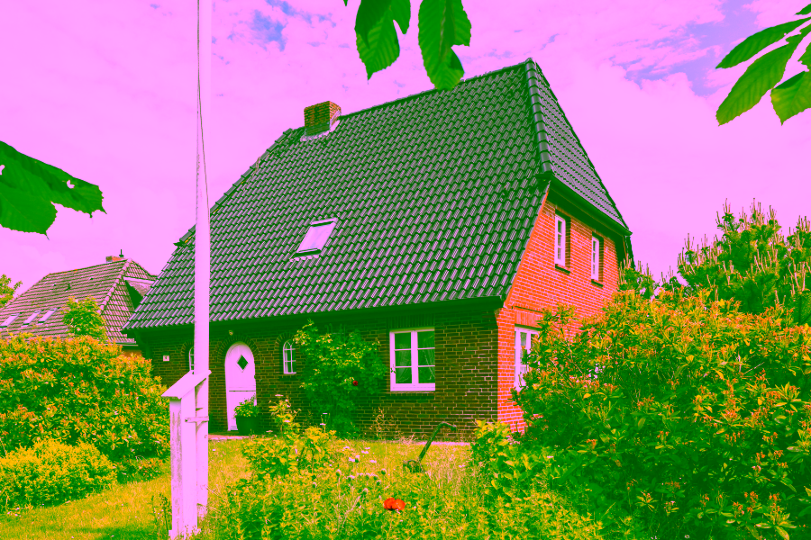 Bild - Baugrundstück mit tollem Blick auf das Morsumer Kliff mit Altsubstanz