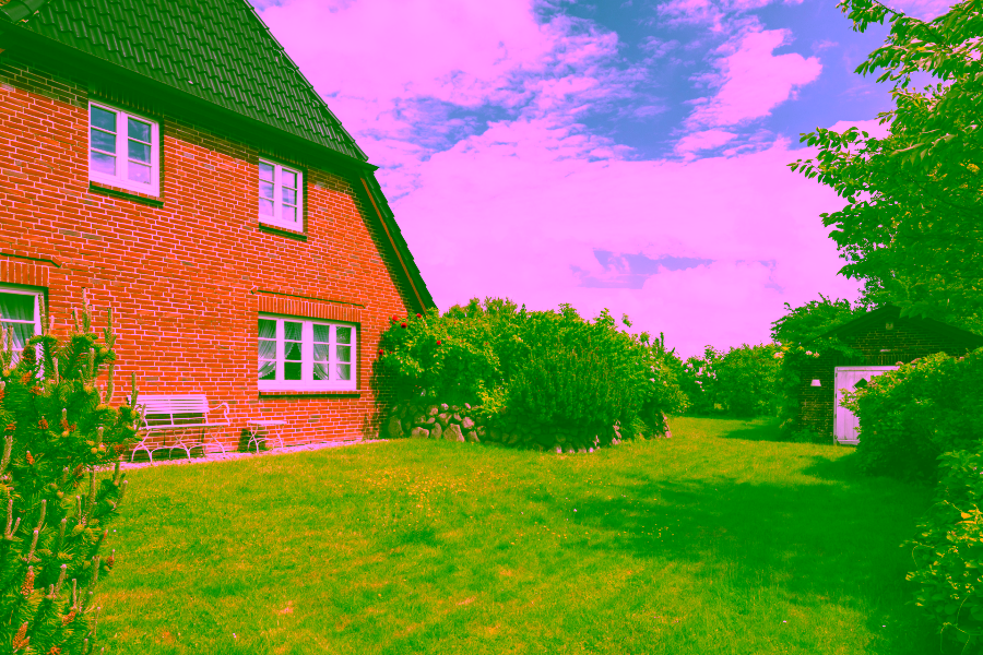 Bild - Baugrundstück mit tollem Blick auf das Morsumer Kliff mit Altsubstanz