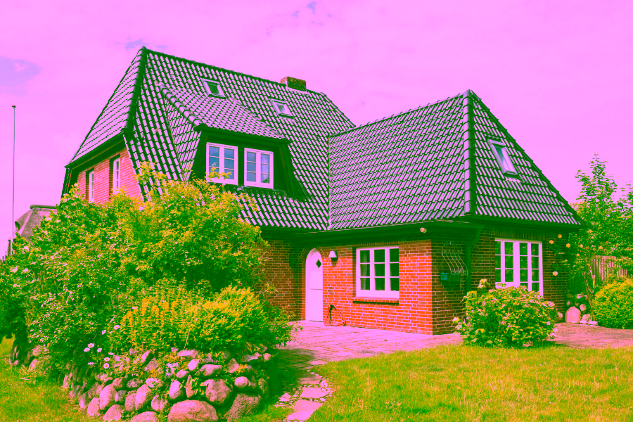 Bild - Baugrundstück mit tollem Blick auf das Morsumer Kliff mit Altsubstanz