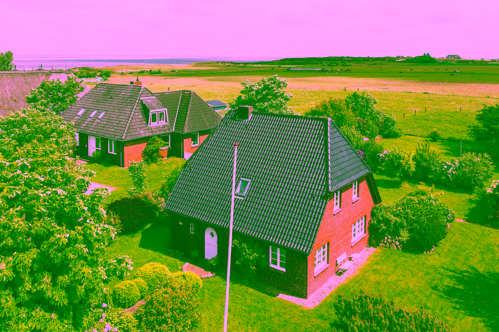 Baugrundstück mit tollem Blick auf das Morsumer Kliff mit Altsubstanz, 25980 Sylt-Ost / Morsum, Einfamilienhaus