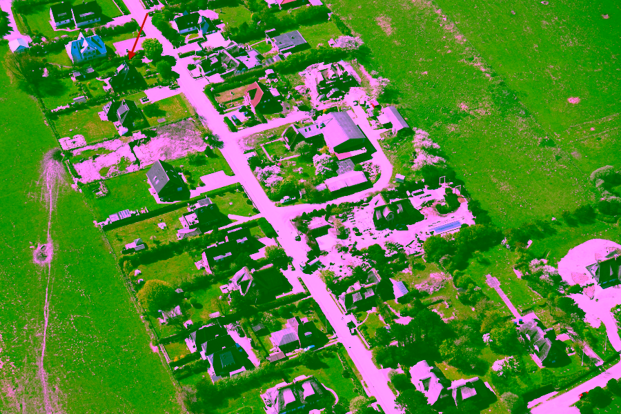 Bild - Baugrundstück mit tollem Blick auf das Morsumer Kliff mit Altsubstanz