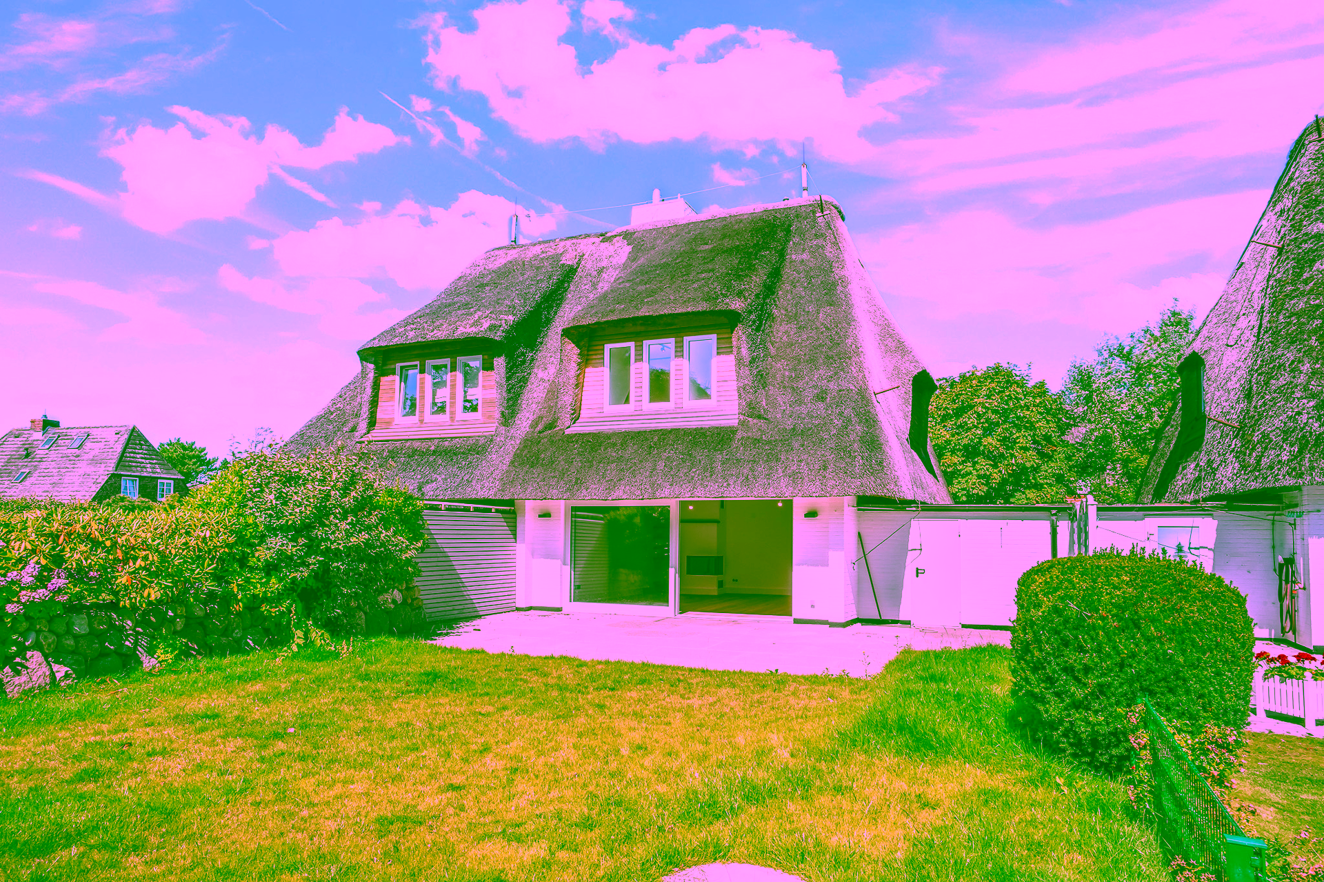 Liebevoll sanierte Haushälfte unter Reet in Keitum mit einer Garage - Bild (17676)