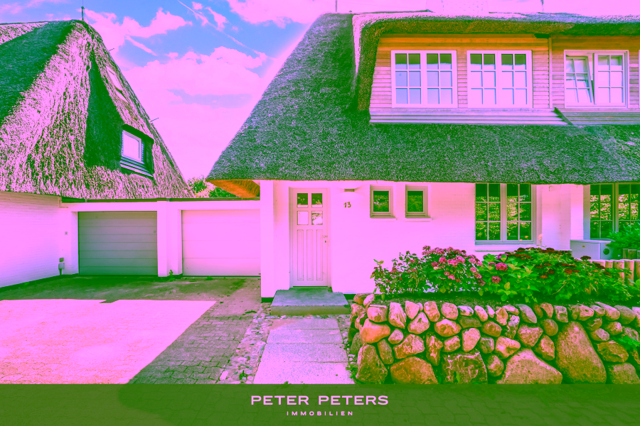 DSC09031 - Liebevoll sanierte Haushälfte unter Reet in Keitum mit einer Garage