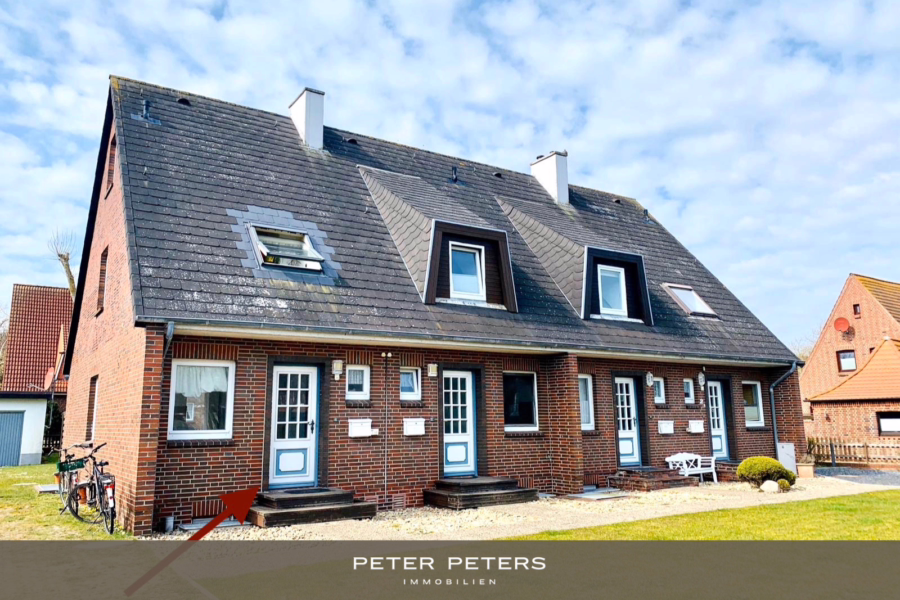 Titelbild - Endhausteil mit Westgarten an den Lister Dünen