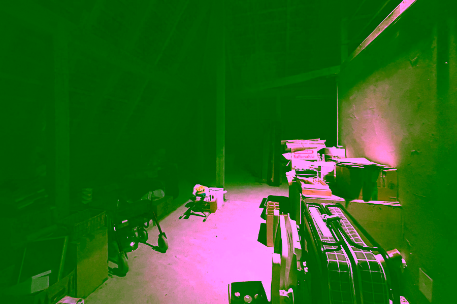 Dachboden - Reetdach Anwesen in idyllischer Lage von Galmsbüll