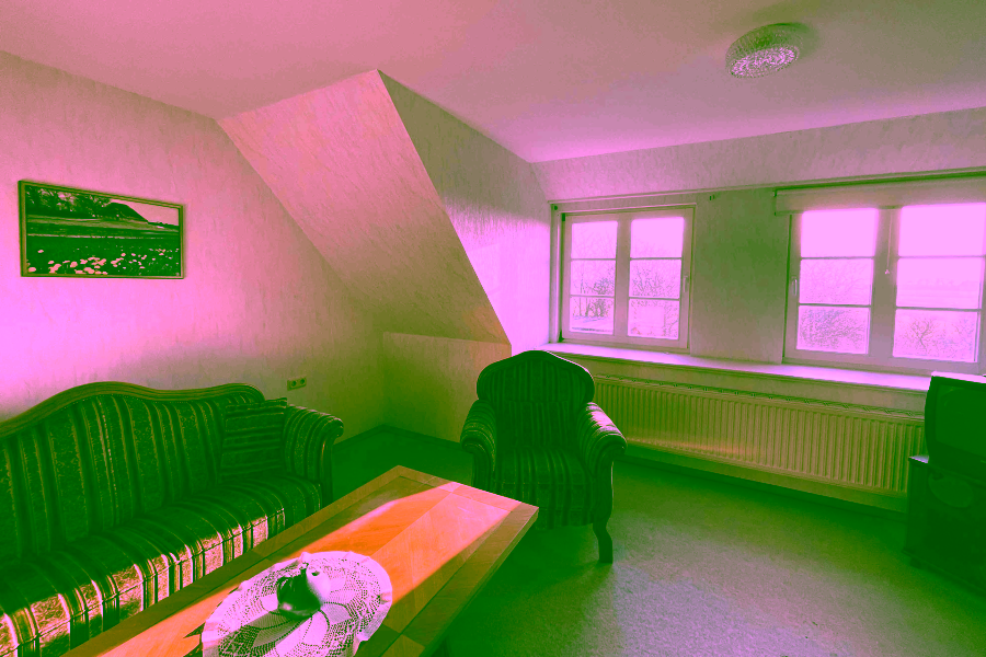 Stube - Reetdach Anwesen in idyllischer Lage von Galmsbüll