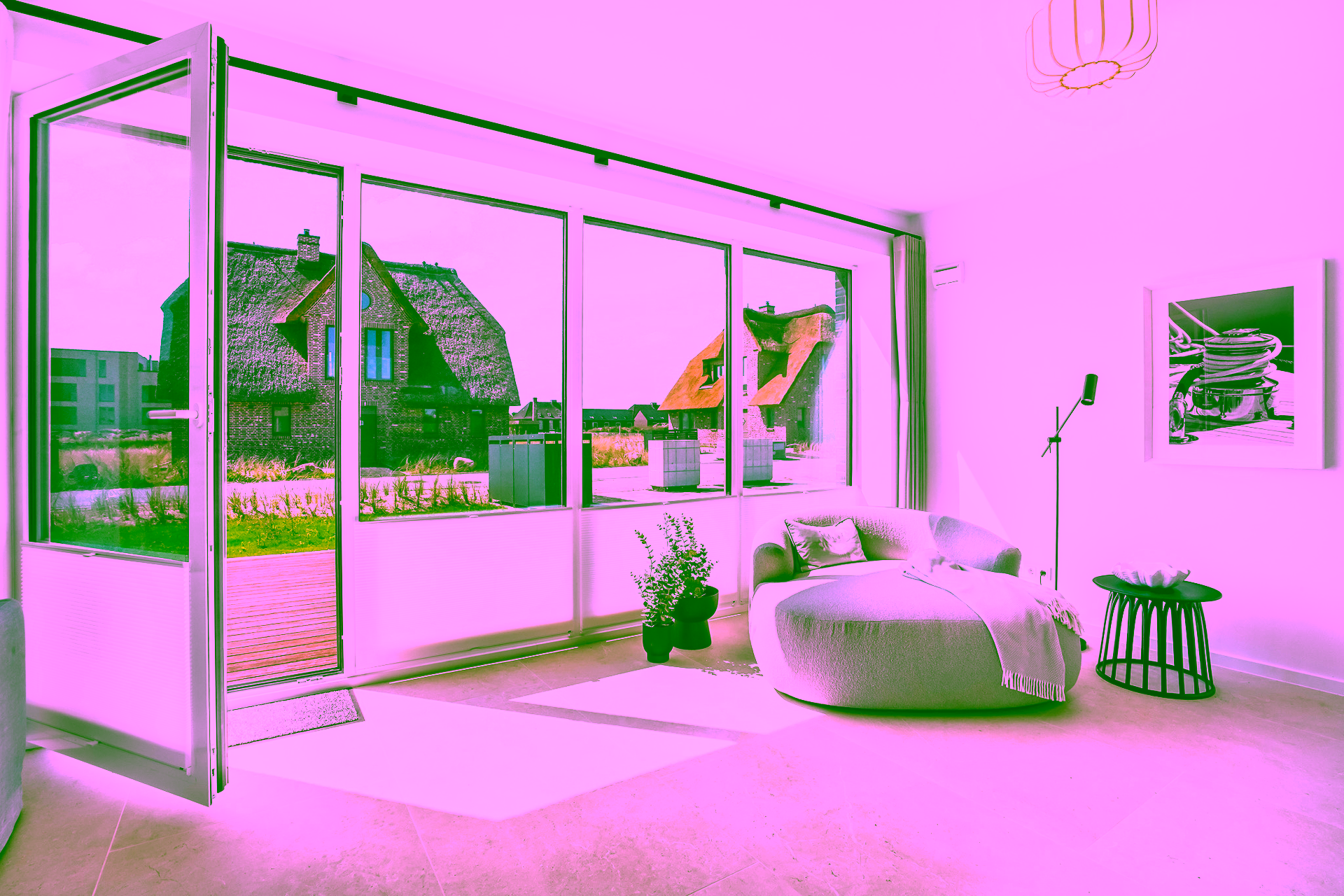 Halber Deich – F26 Modernes Küstenidyll unter Reet im Dünenpark List auf Sylt - Bild (17795)