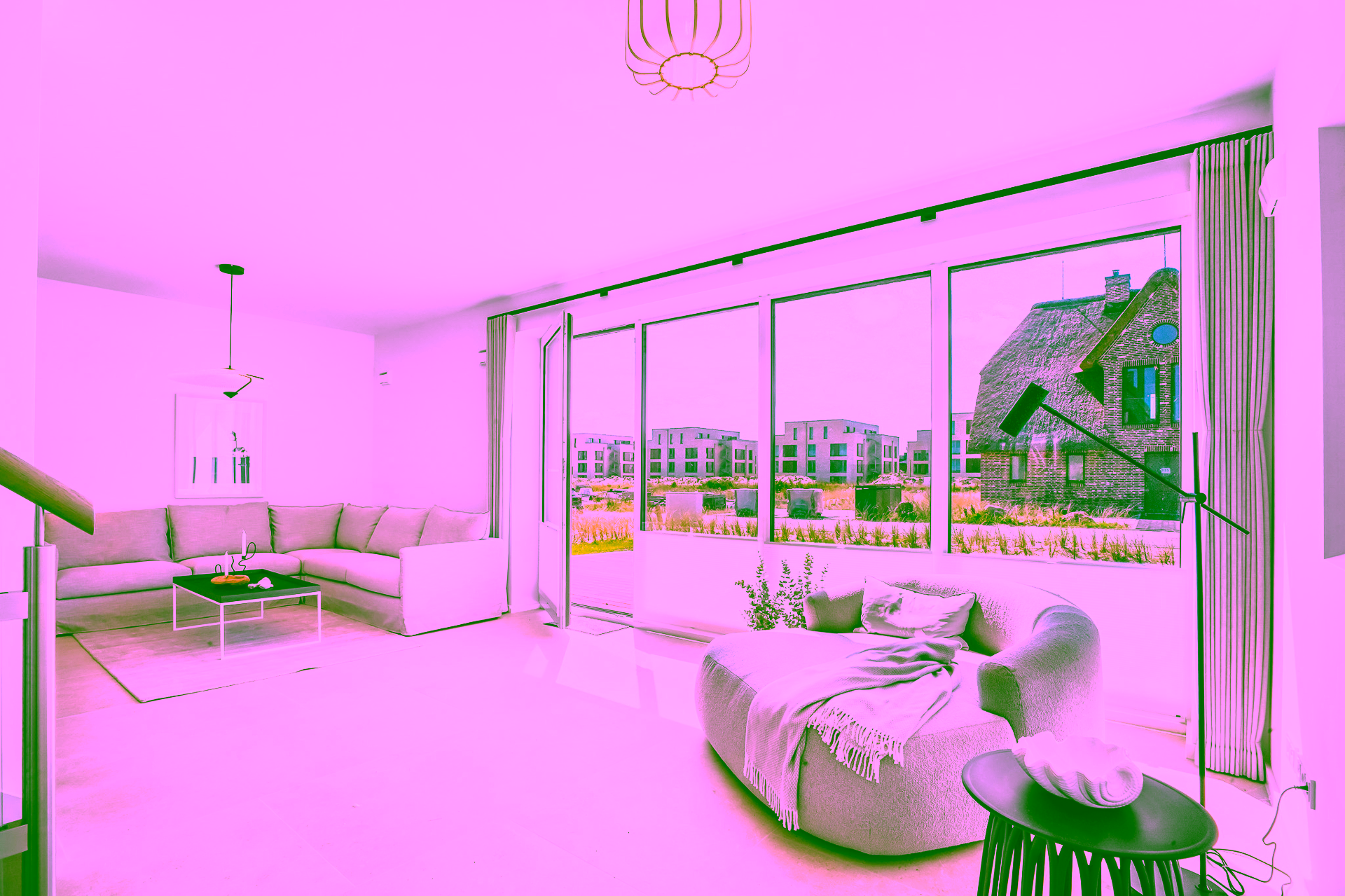 Halber Deich – F26 Modernes Küstenidyll unter Reet im Dünenpark List auf Sylt - Bild (17796)