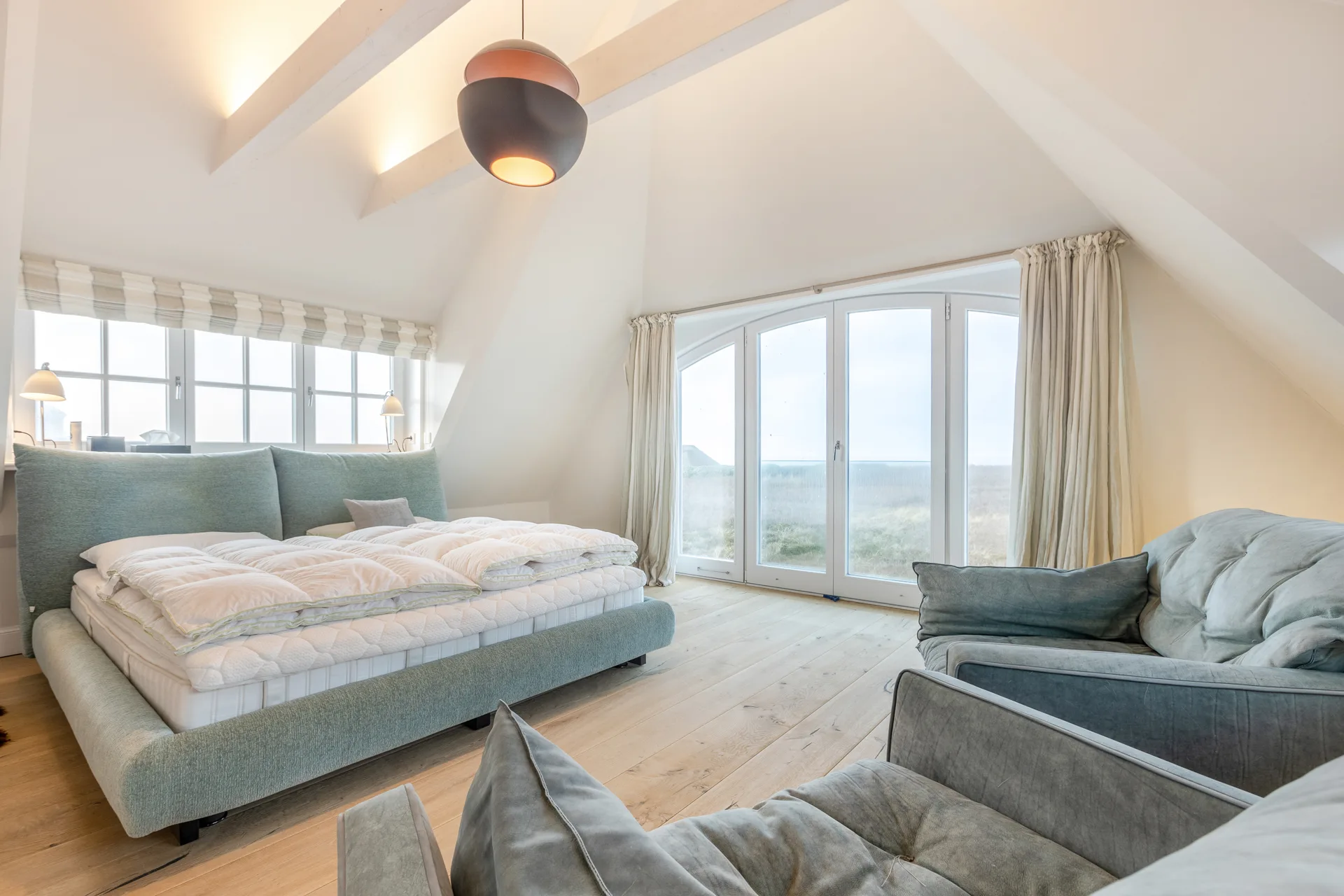Bild - Einmaliger Traum unter Reet mit Nordseeblick