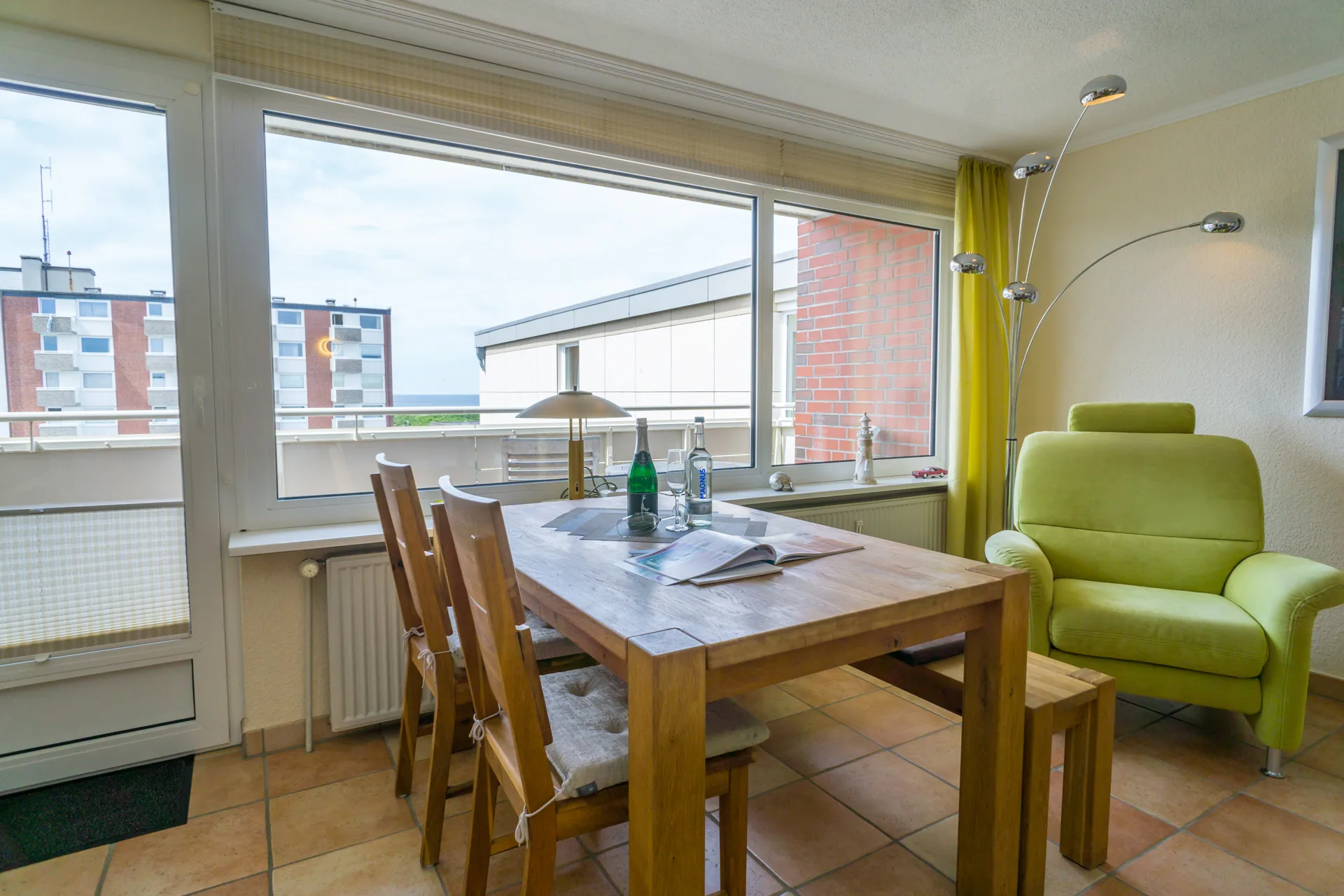 Bild - Seltene Ferienwohnung mit kleinem Meerblick am Westerländer Stadtzentrum