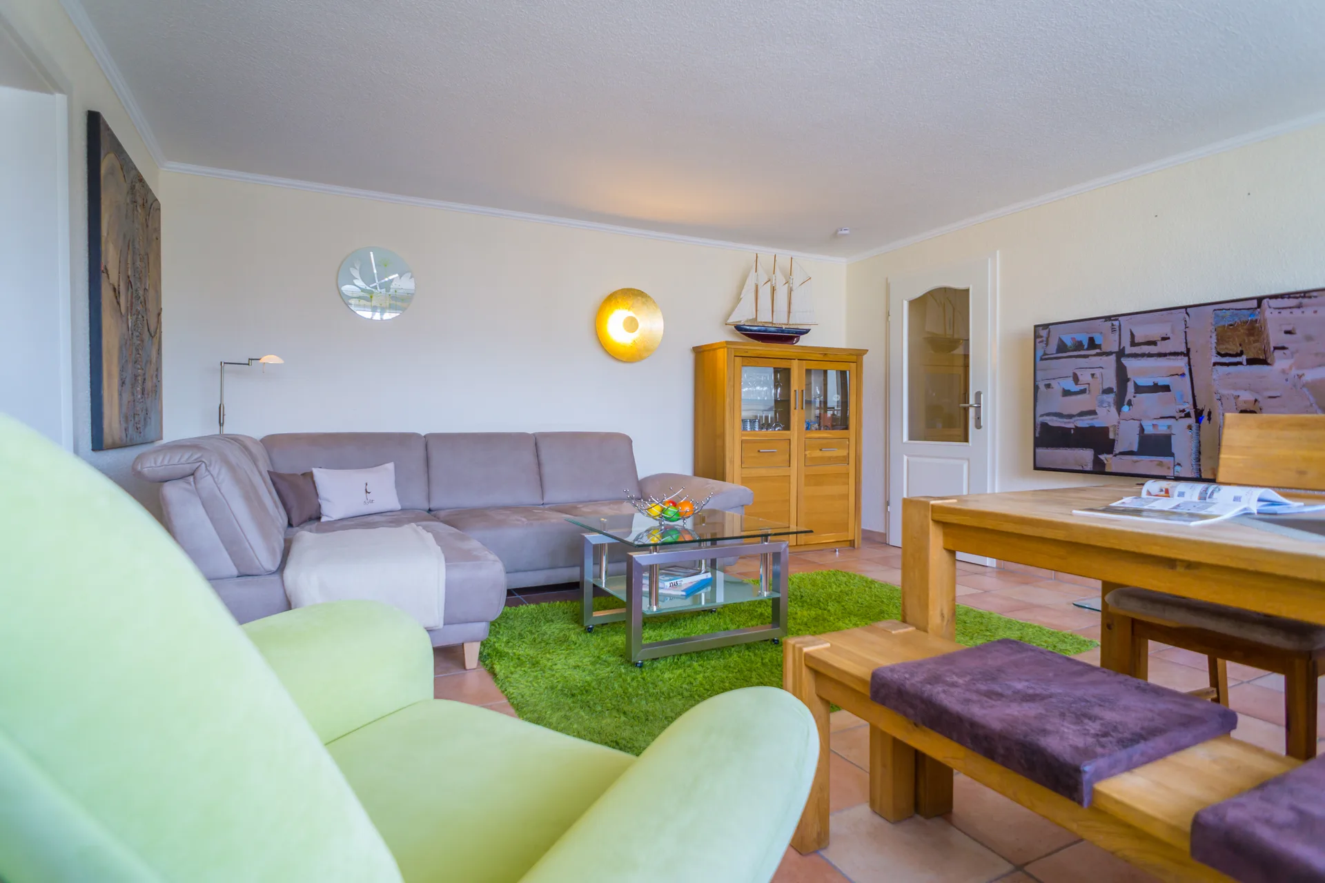 Bild - Seltene Ferienwohnung mit kleinem Meerblick am Westerländer Stadtzentrum
