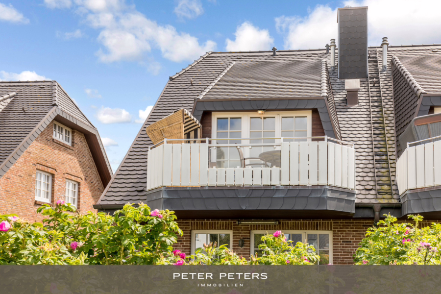 Titelbild - Charmante und helle Obergeschosswohnung mit Balkon in zentraler Lage von Wenningstedt