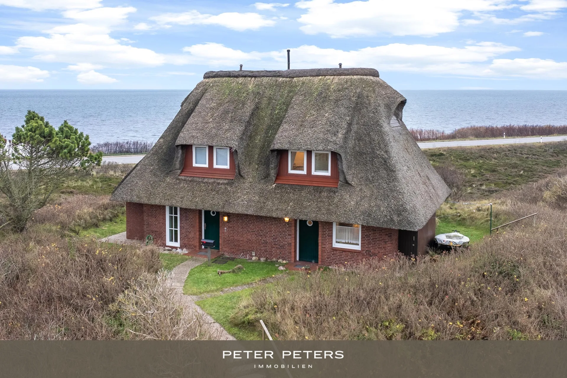 Bild - Schöne Doppelhaushälfte mit weitem Blick über das Wattenmeer