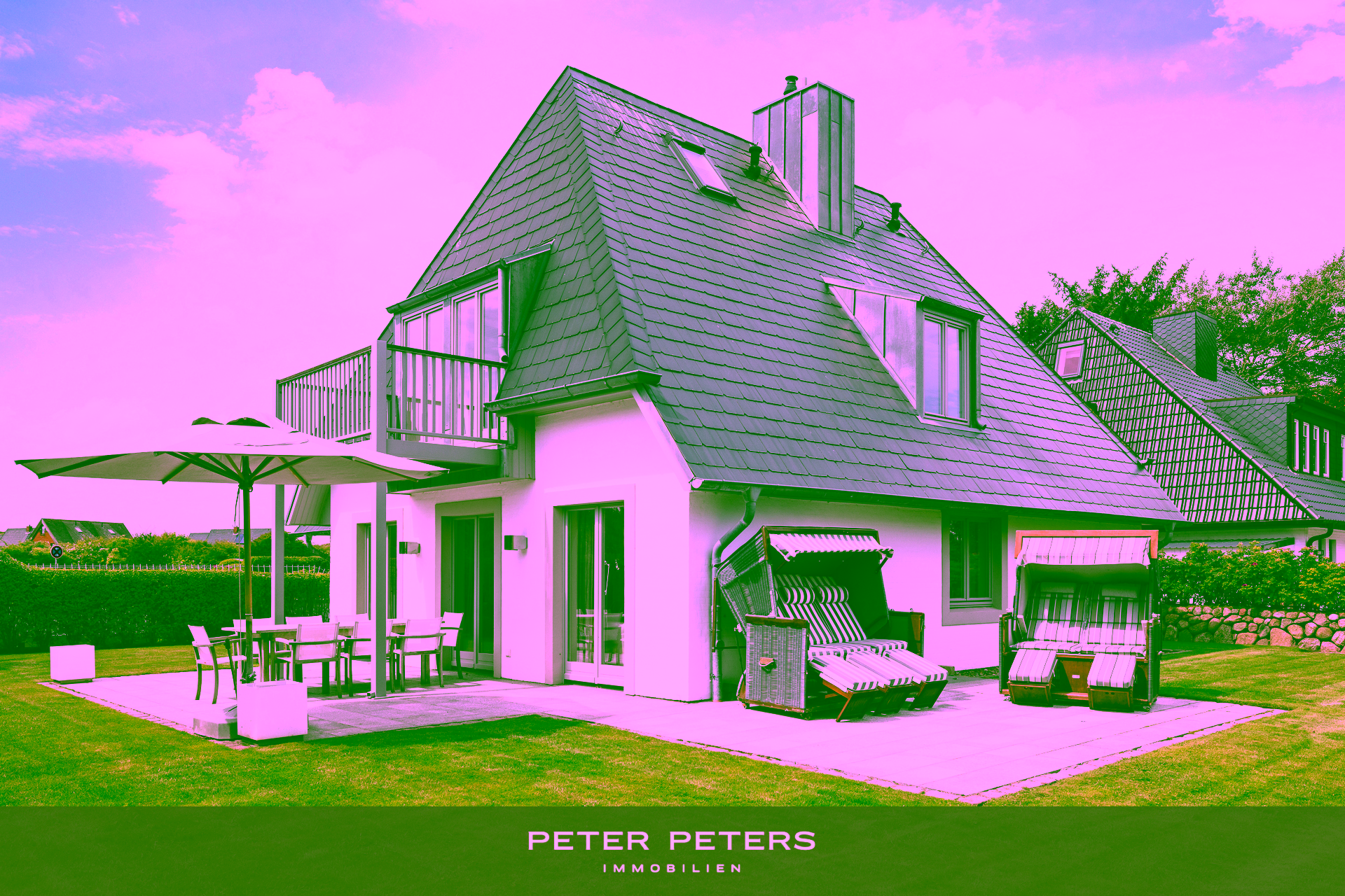 Schickes Einfamilienhaus am Dorfteich - Titelbild (15065)