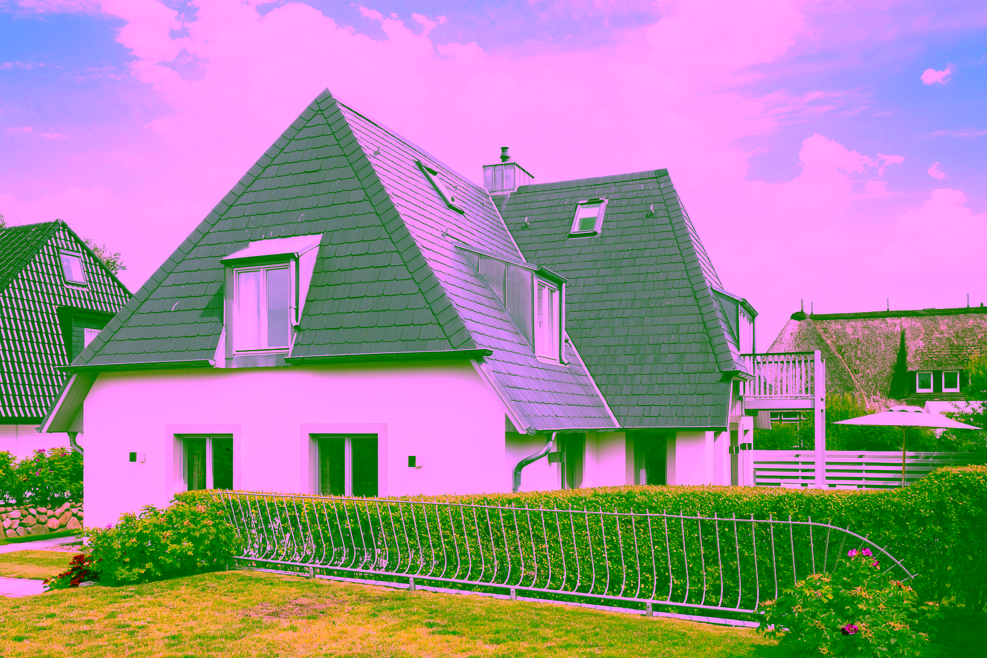 Schickes Einfamilienhaus am Dorfteich - Bild (15066)