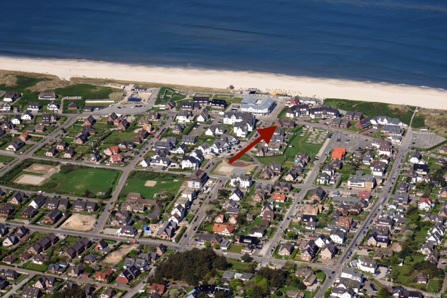 Bild - Exklusives Wohnen unter Reet direkt hinter den Dünen (DW)