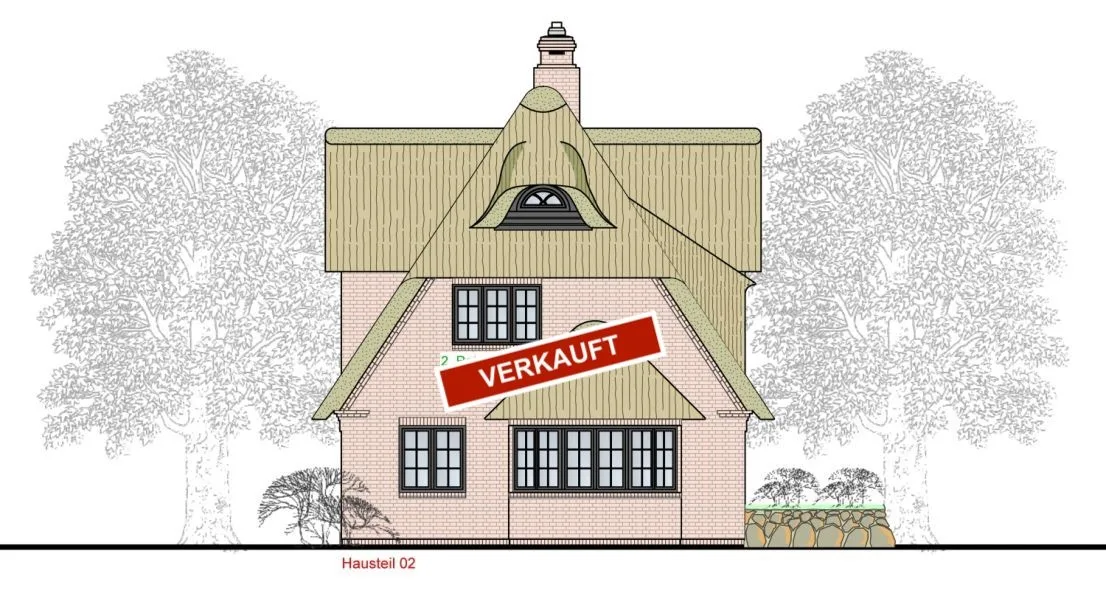 Westen - Neubau-Haushälften unter Reet in herrlicher Lage von Wenningstedt