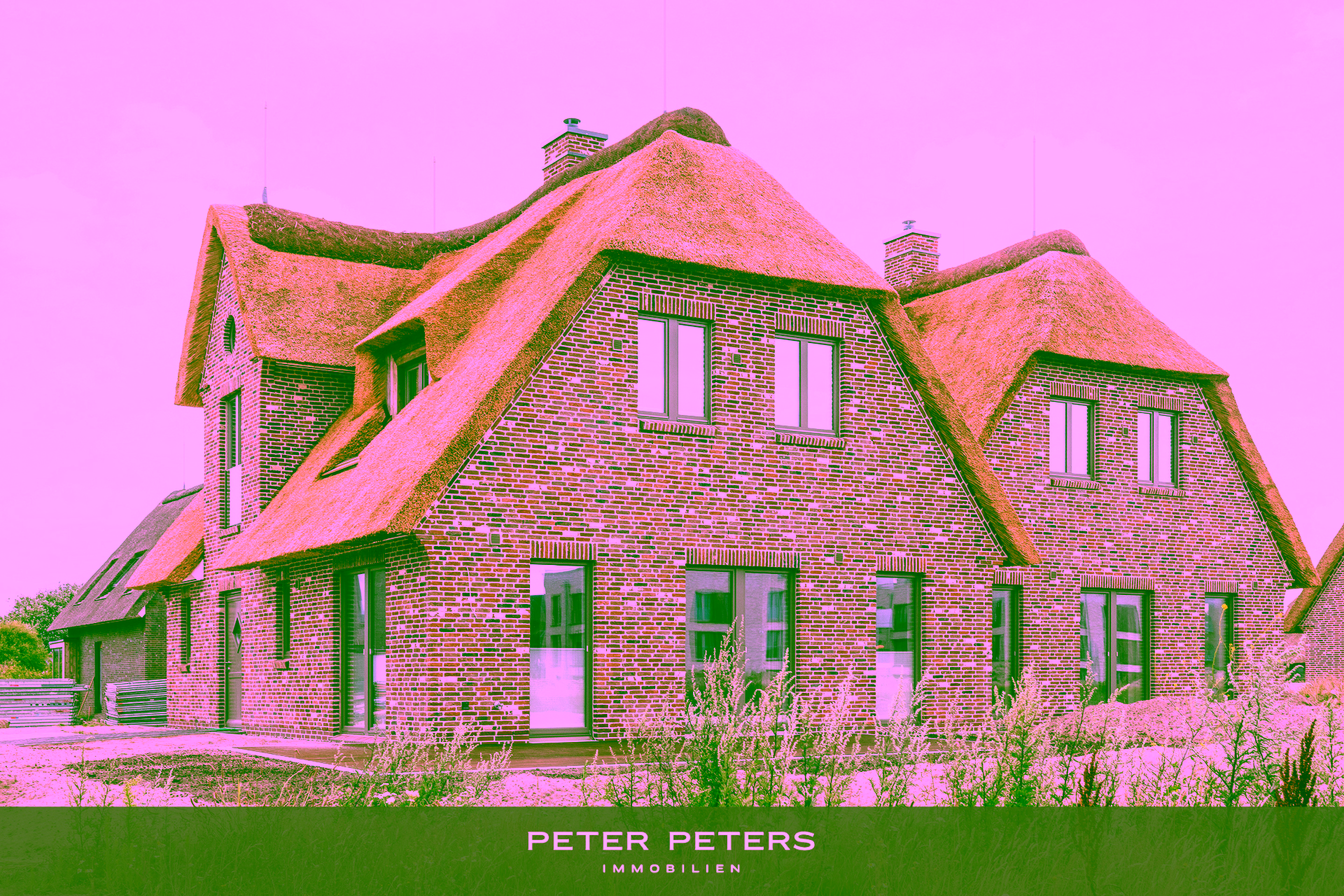 Große halbe Düne – F 17/F18 Luxuriöses Ferienhaus unter Reet in List auf Sylt - Bild (17821)