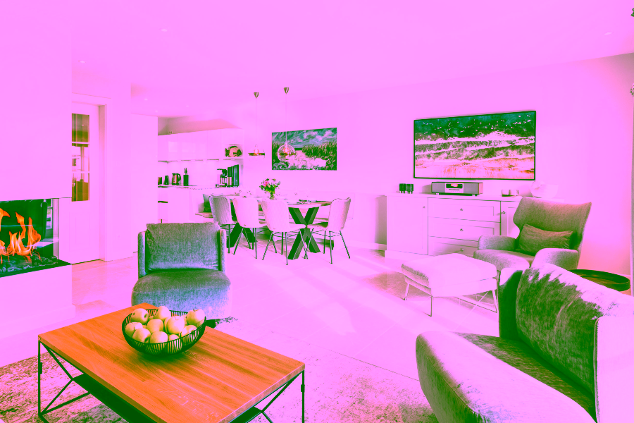 Bild - Exklusives Wohnen unter Reet direkt am Strand