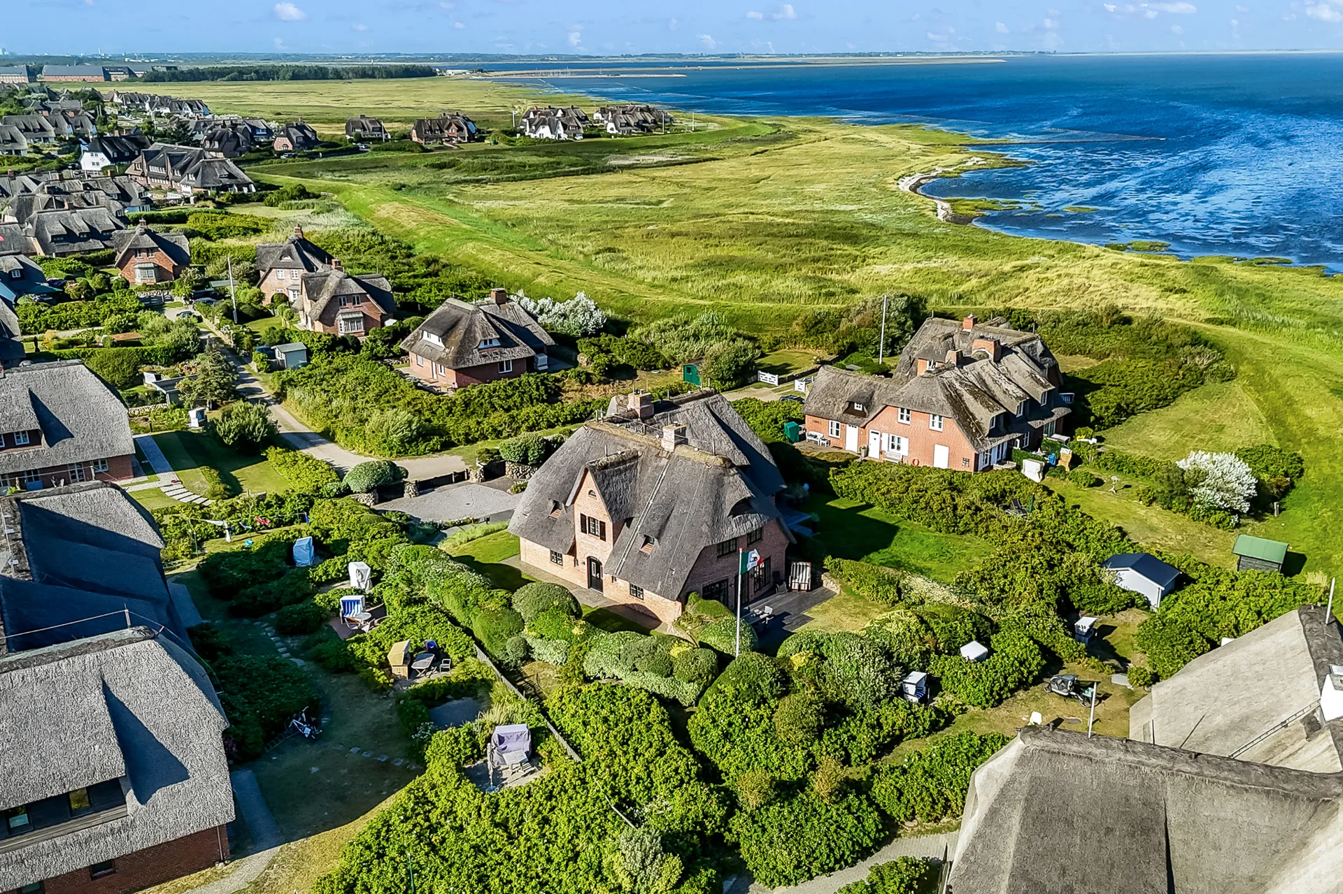 Bild - Großzügige Haushälfte mit schönem Blick auf das Watt in Rantum