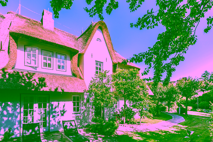 Bild - Verwunschene Doppelhaushälfte in Keitum