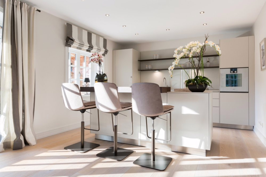 Bild - Reetgedeckte, hochwertige Neubauhaushälften in Dorflage von Kampen