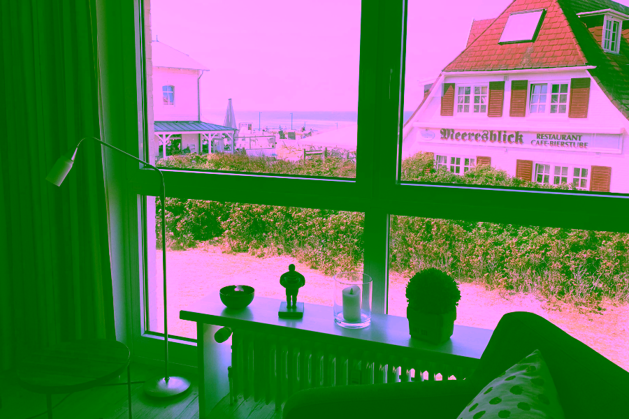 Bild - Schloß am Meer – 2 Zimmer Wohnung mit Westbalkon und Nordseeblick