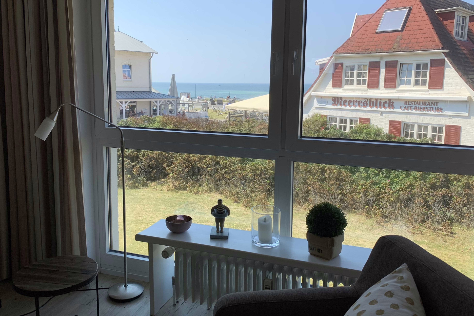 Bild - Schloß am Meer – 2 Zimmer Wohnung mit Westbalkon und Nordseeblick