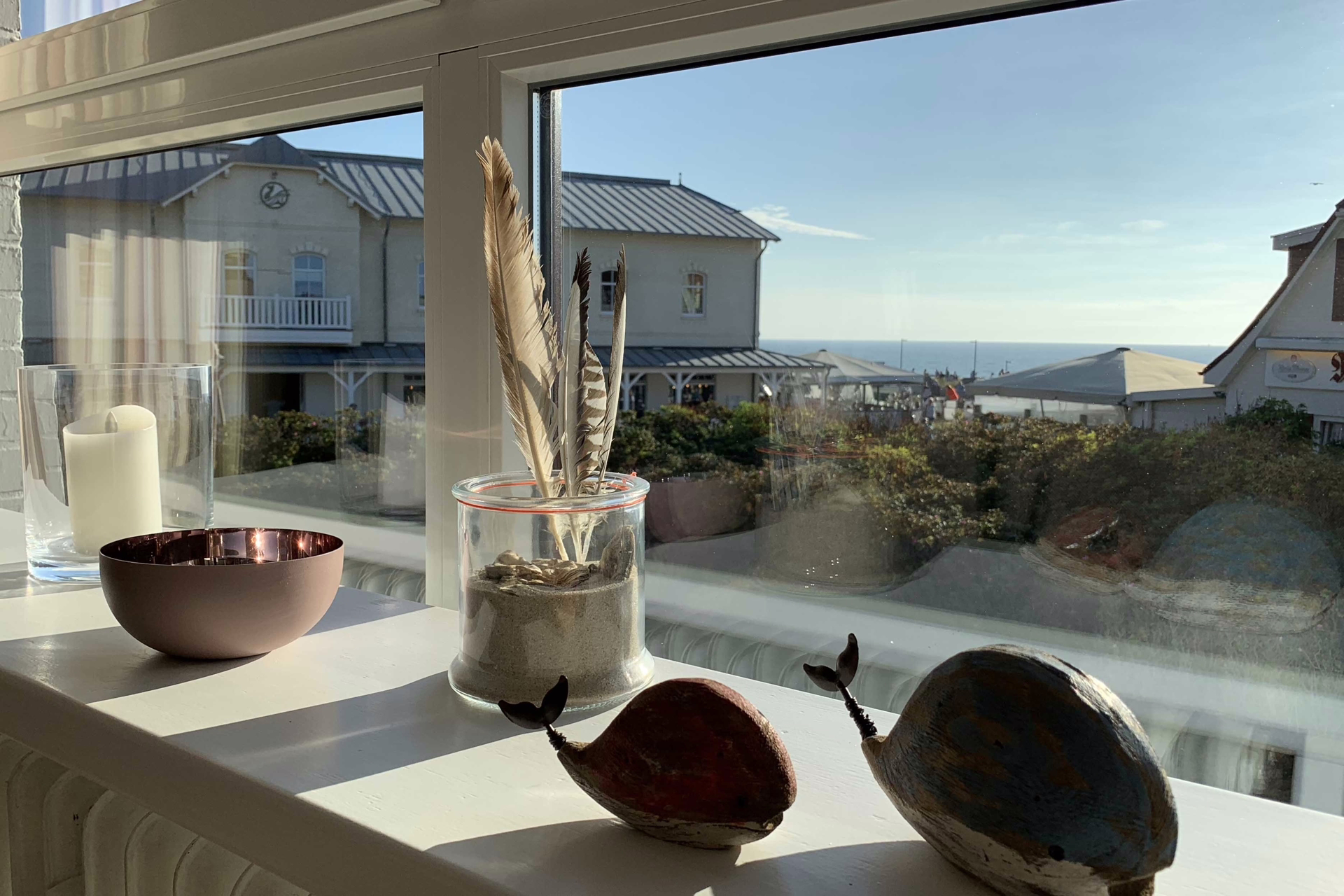 Bild - Schloß am Meer – 2 Zimmer Wohnung mit Westbalkon und Nordseeblick