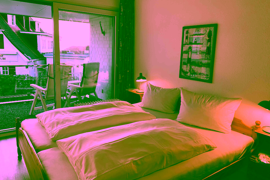 Bild - Schloß am Meer – 2 Zimmer Wohnung mit Westbalkon und Nordseeblick