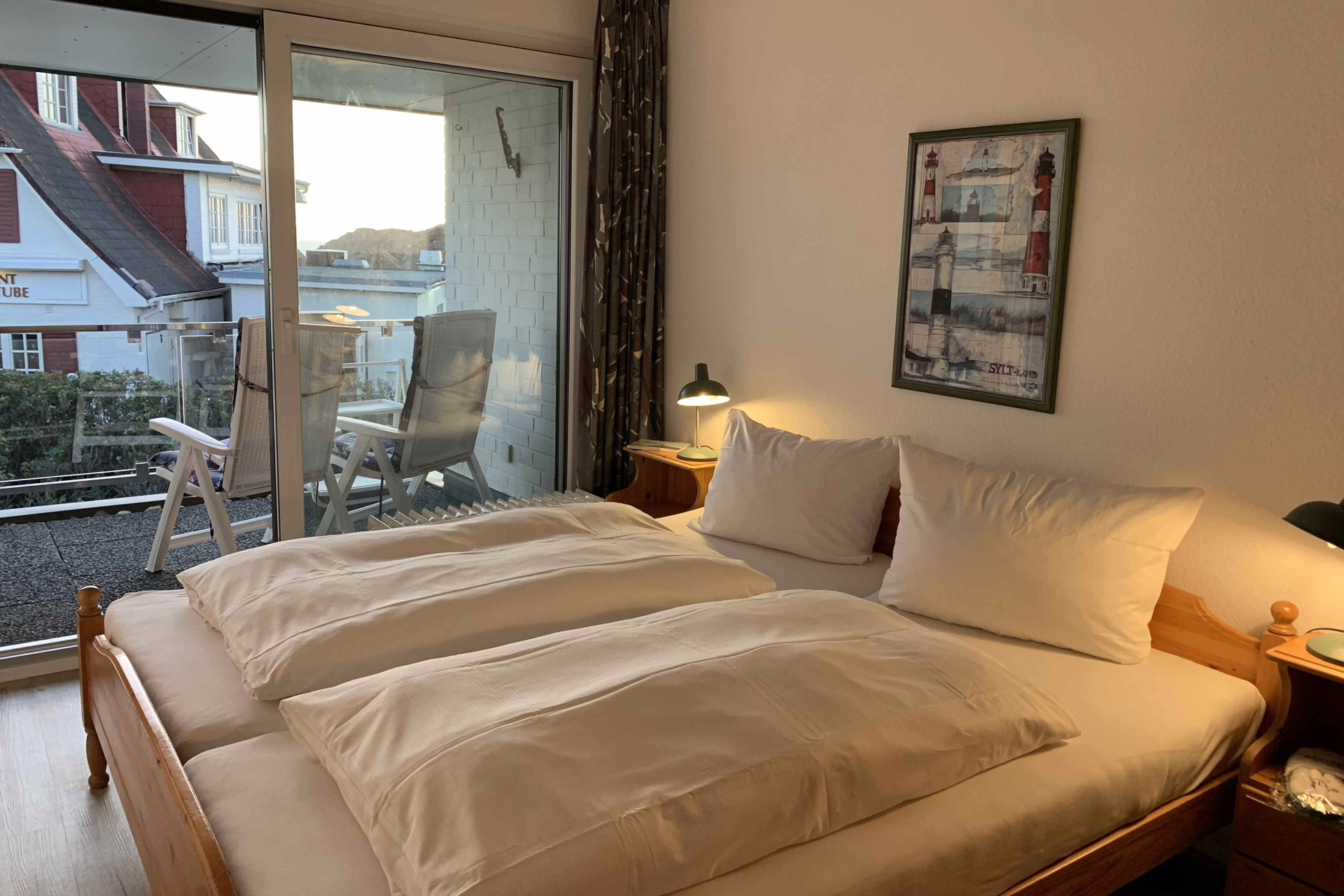 Bild - Schloß am Meer – 2 Zimmer Wohnung mit Westbalkon und Nordseeblick