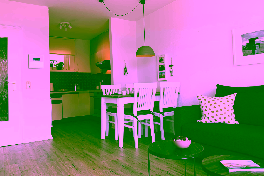 Bild - Schloß am Meer – 2 Zimmer Wohnung mit Westbalkon und Nordseeblick