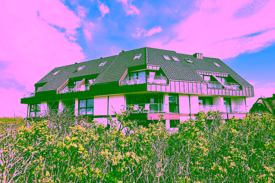 Bild - Schloß am Meer – 2 Zimmer Wohnung mit Westbalkon und Nordseeblick