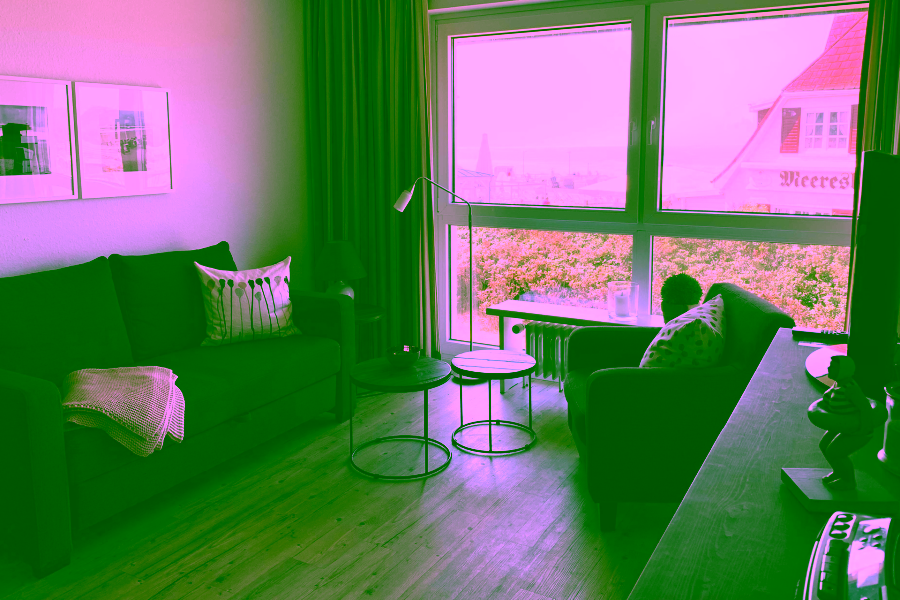 Bild - Schloß am Meer – 2 Zimmer Wohnung mit Westbalkon und Nordseeblick