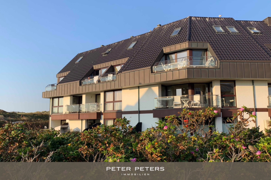 Titelbild - Schloß am Meer – 2 Zimmer Wohnung mit Westbalkon und Nordseeblick