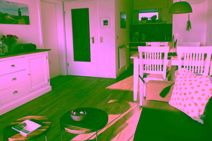 Bild - Schloß am Meer – 2 Zimmer Wohnung mit Westbalkon und Nordseeblick