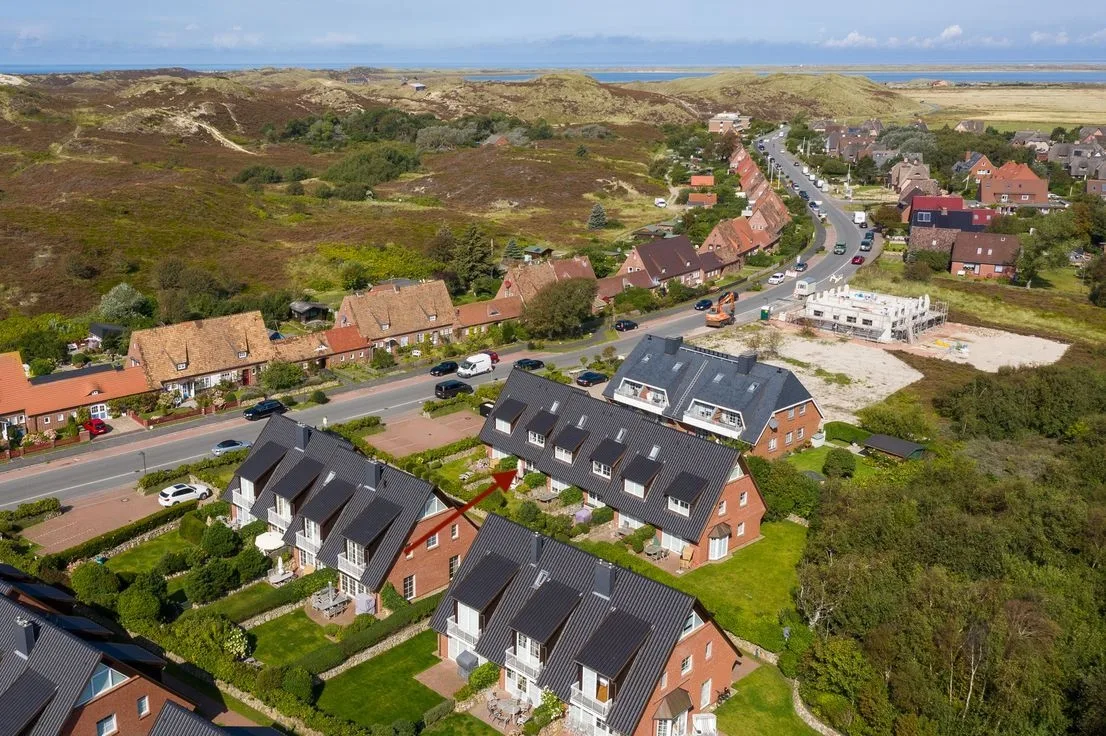 Bild - Modernes Reihenmittelhaus nahe den Lister Dünen