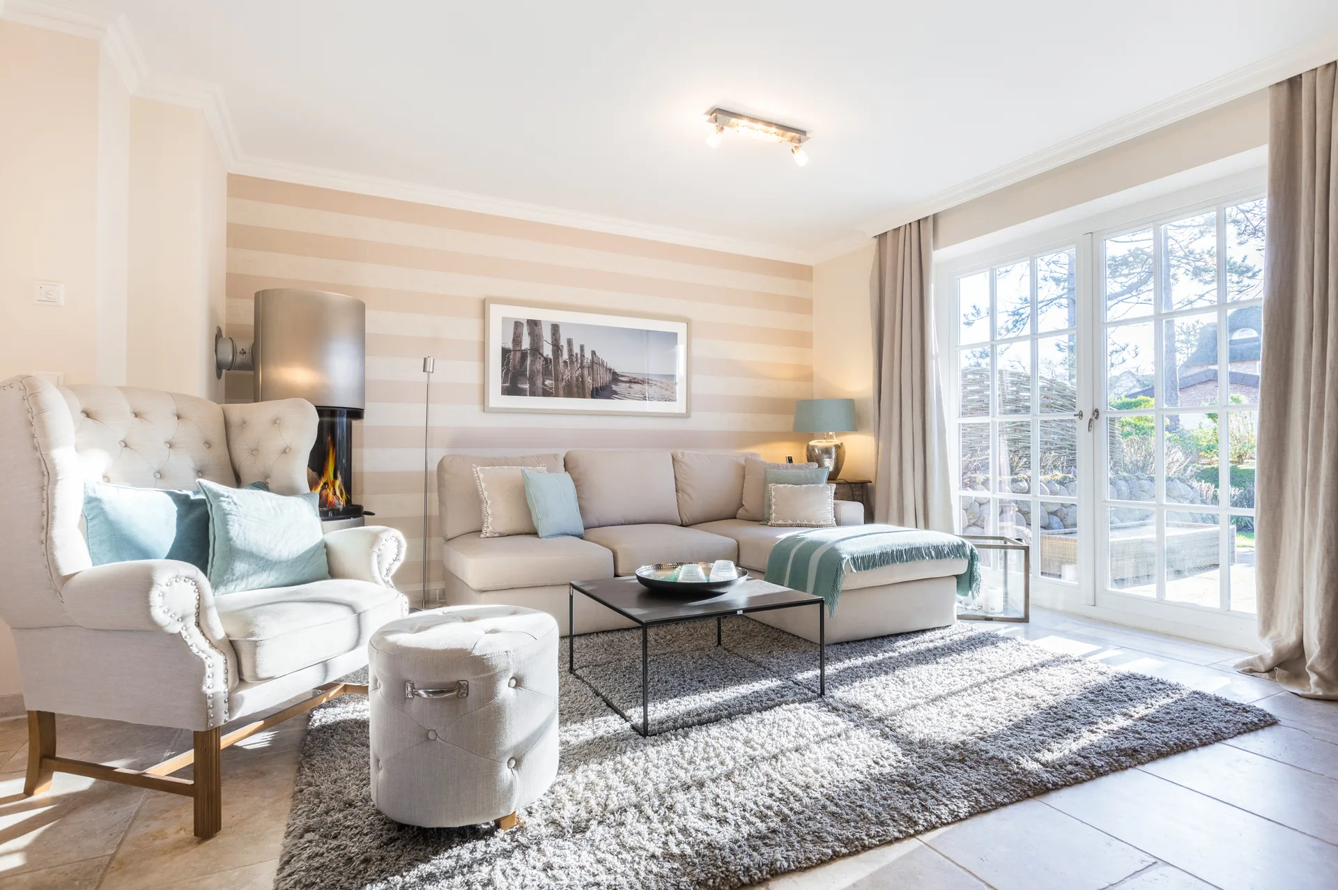 Bild - Moderne Erdgeschosswohnung in Wenningstedter Dorfteichnähe