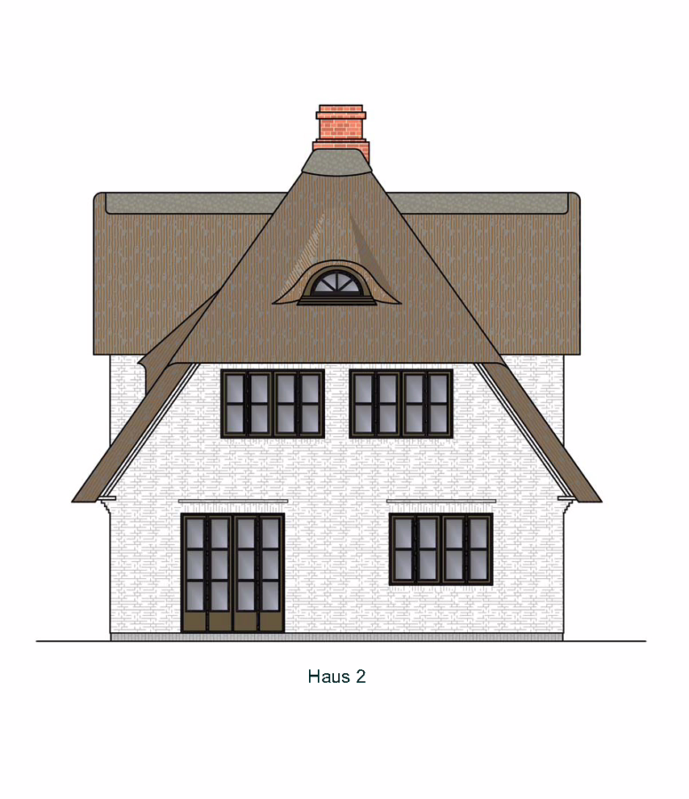 Bild - -Top-Lage- Neubau-Doppelhaus unter Reet an den Dünen in Wenningstedt (Haus 2)