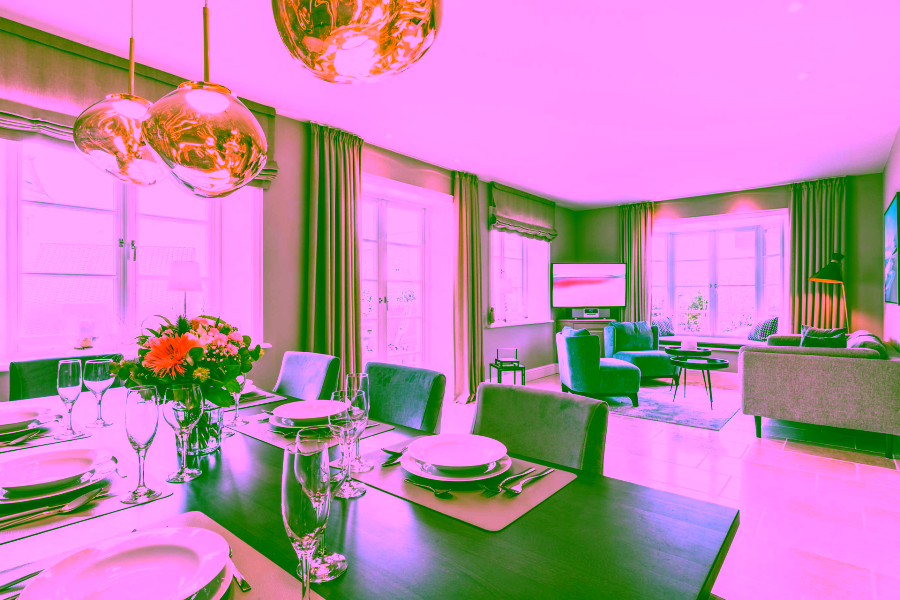 Bild - Exklusives Wohnen unter Reet direkt am Strand