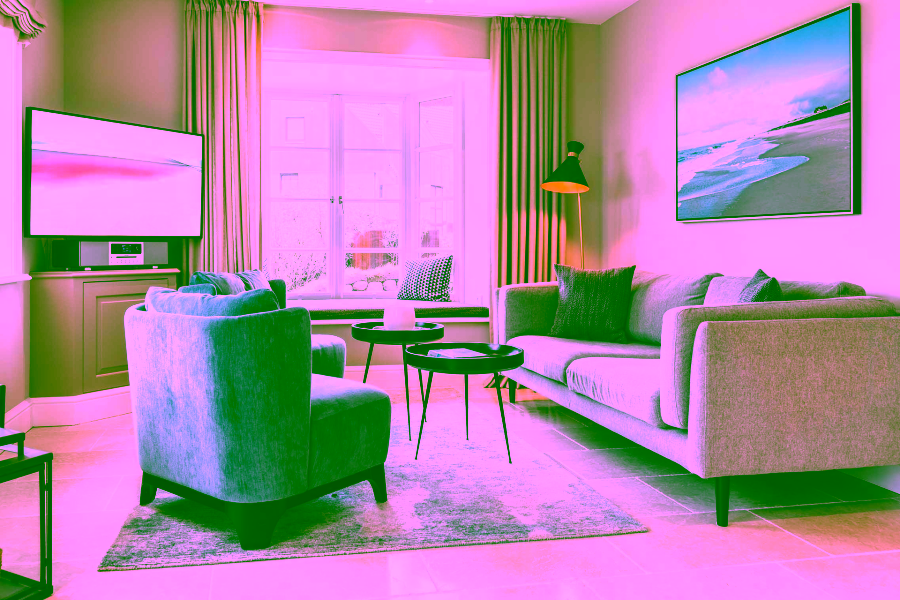 Bild - Exklusives Wohnen unter Reet direkt am Strand