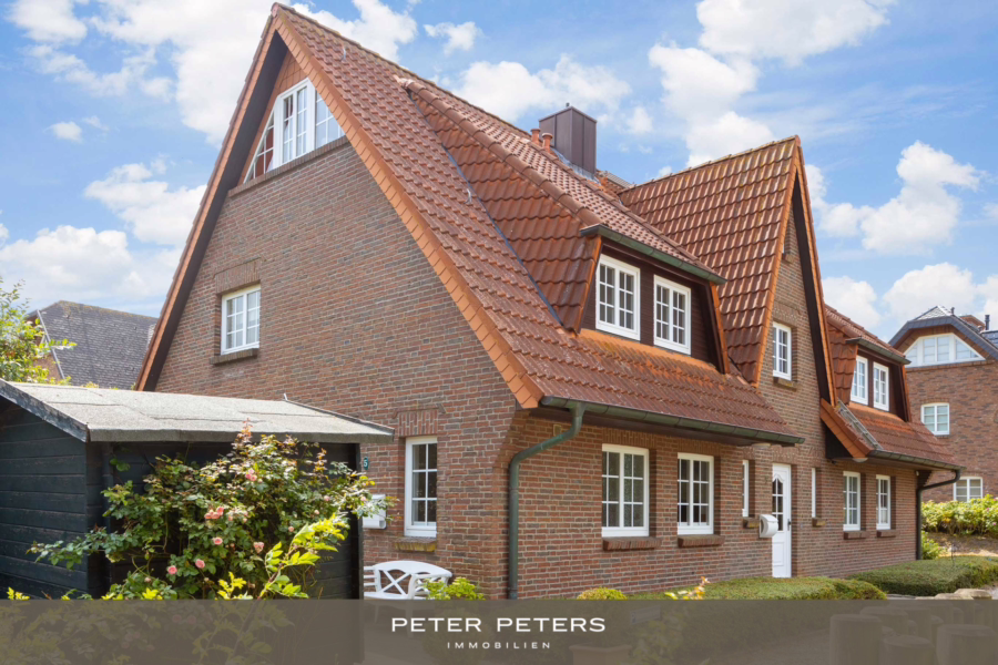 Titelbild - Helle Erdgeschosswohnung mit Süd-West Ausrichtung im bezaubernden Munkmarsch