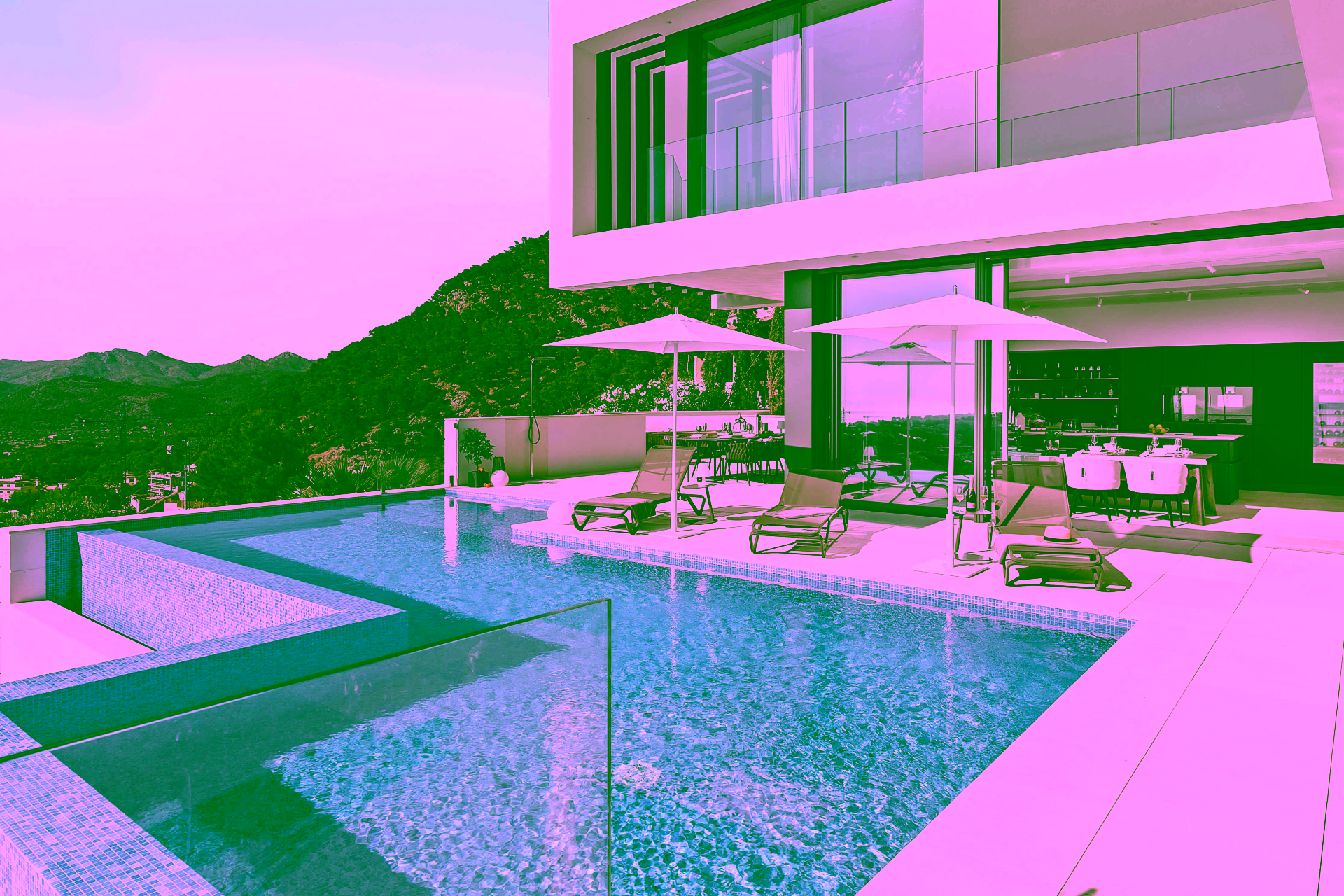 Exklusive Bauhausvilla mit spektakulärem Panoramablick in Andratx - Bild (5669)