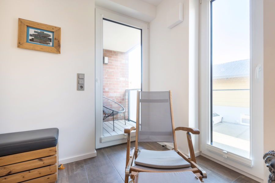 Bild - helles und modernes 3-Zimmer Appartement mit 2 Balkonen und Fahrstuhl in strandnaher Lage von List