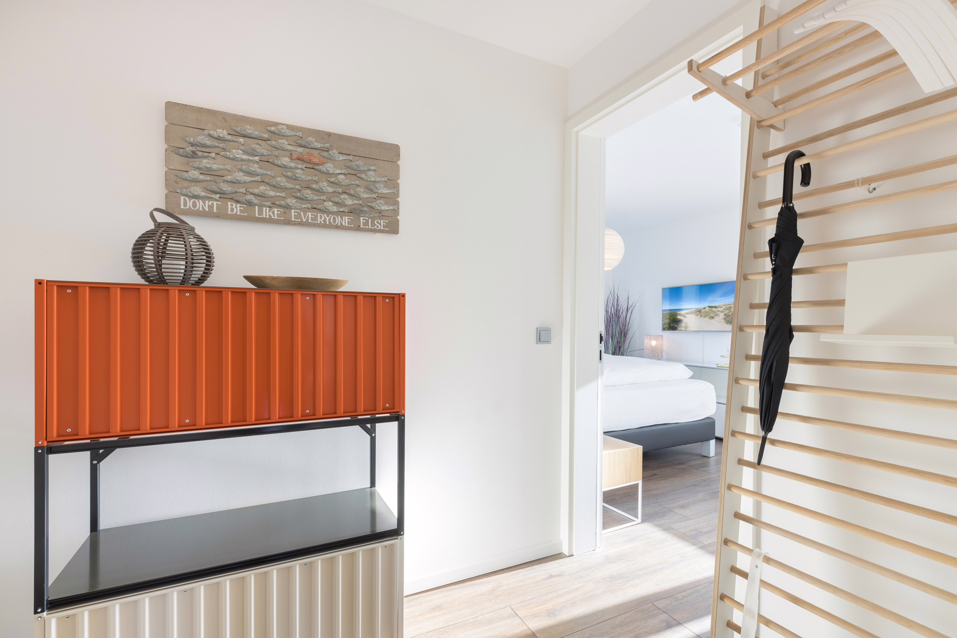 Bild - helles und modernes 3-Zimmer Appartement mit 2 Balkonen und Fahrstuhl in strandnaher Lage von List